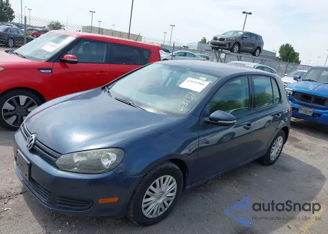 2011 Volkswagen Golf 2.5L 4-Door из США, поврежденный, VIN WVWDB7AJ4BW115745